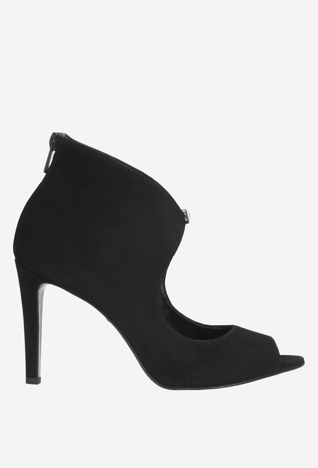 Czarne damskie botki 9551-61 Widok 2