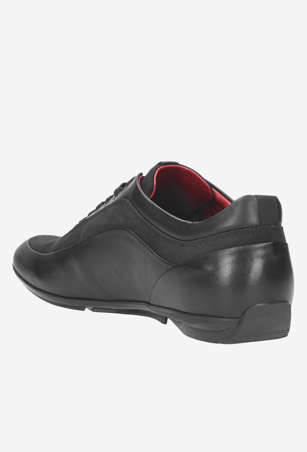 Stylové černé pánské letní boty z přírodní kůže 9014-71 Widok 4