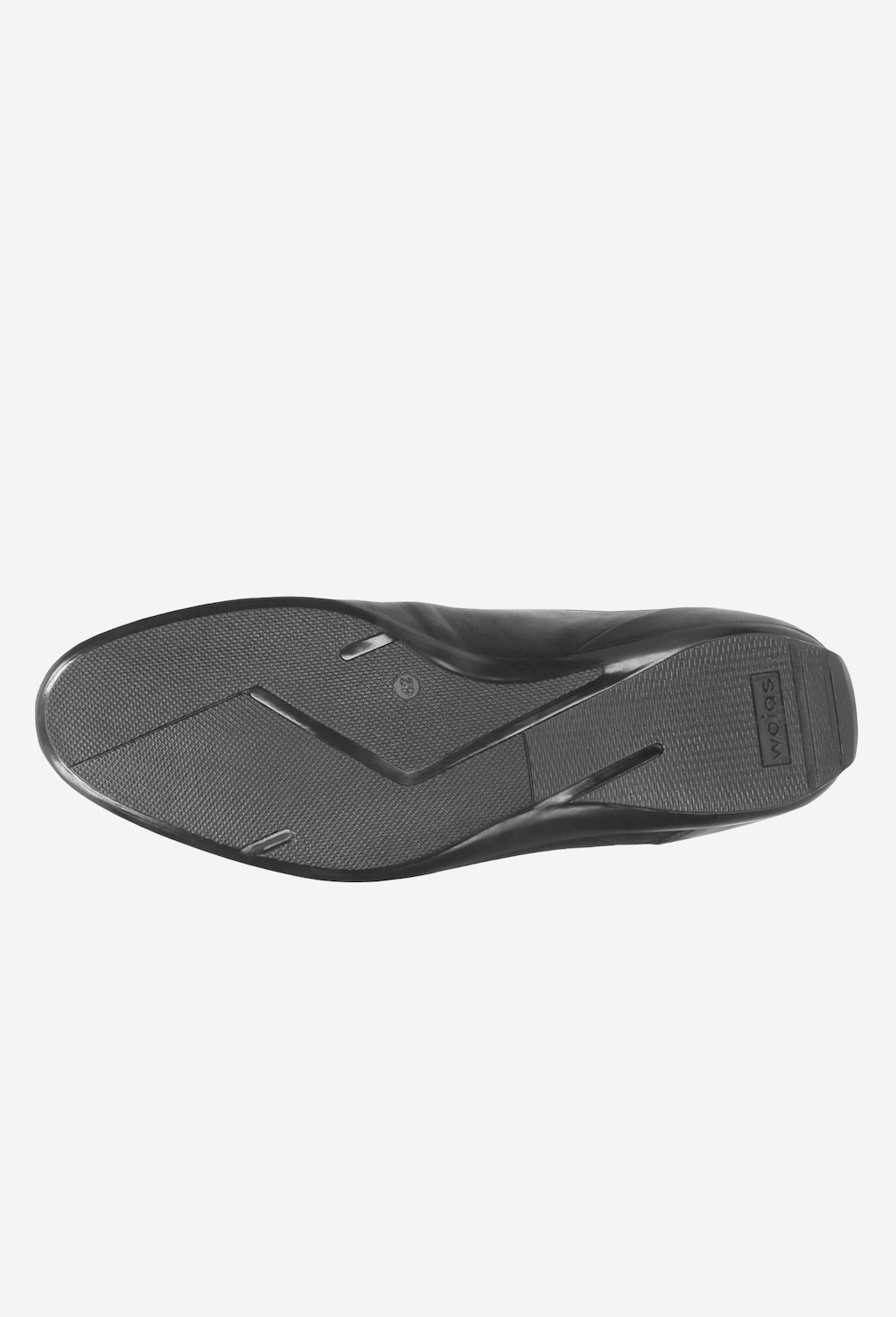 Stylové černé pánské letní boty z přírodní kůže 9014-71 Widok 6