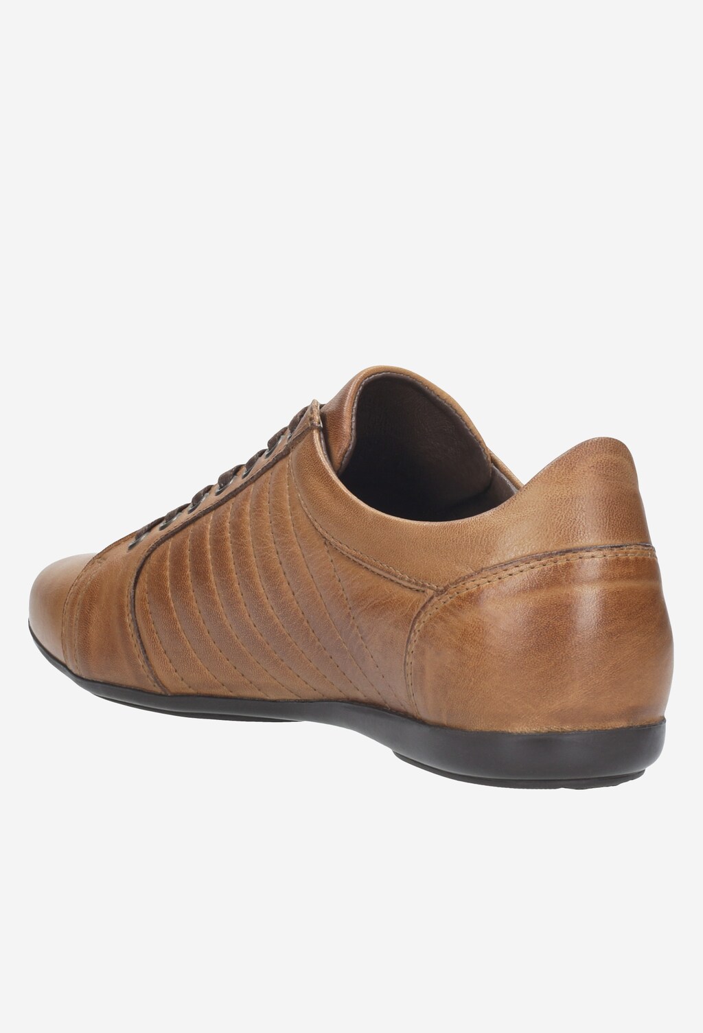 Brązowe półbuty męskie 9012-53 Widok 4