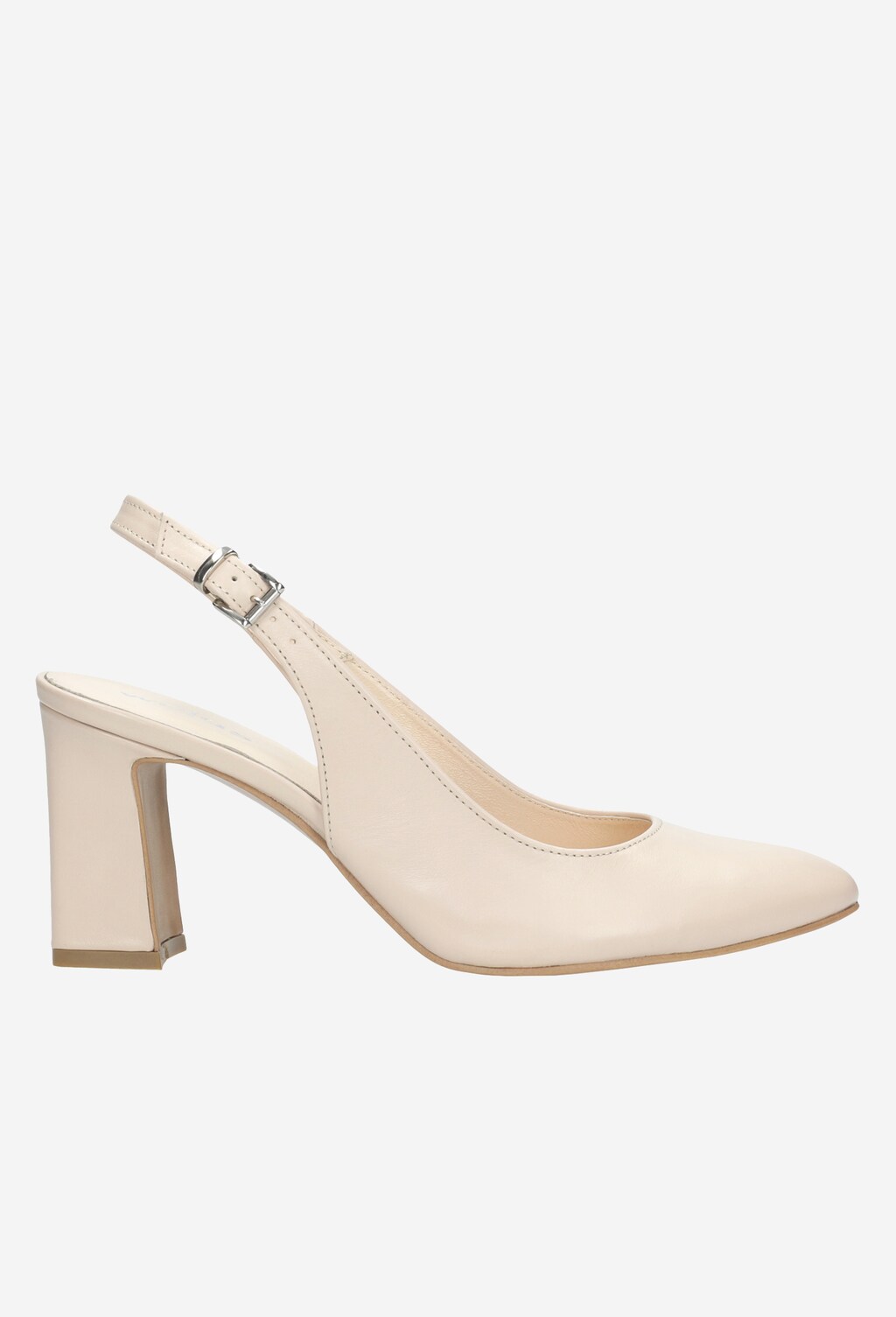 Beżowe czółenka damskie 35033-54 Widok 1