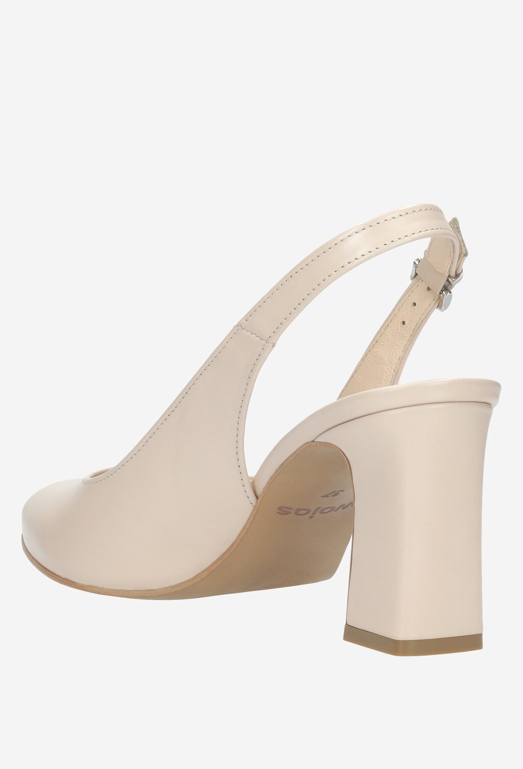 Beżowe czółenka damskie 35033-54 Widok 3