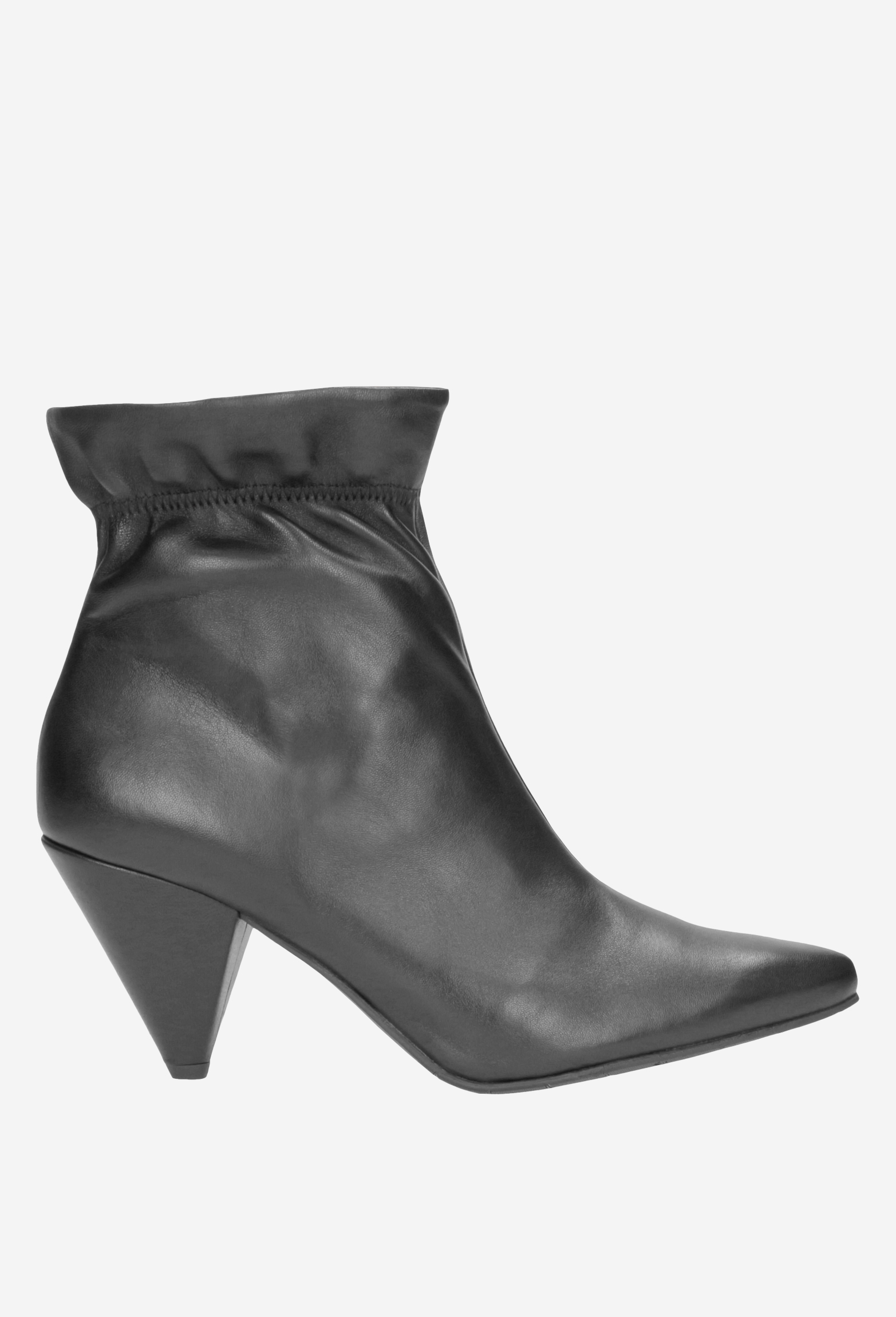 Czarne damskie botki 8645-51 Widok 2