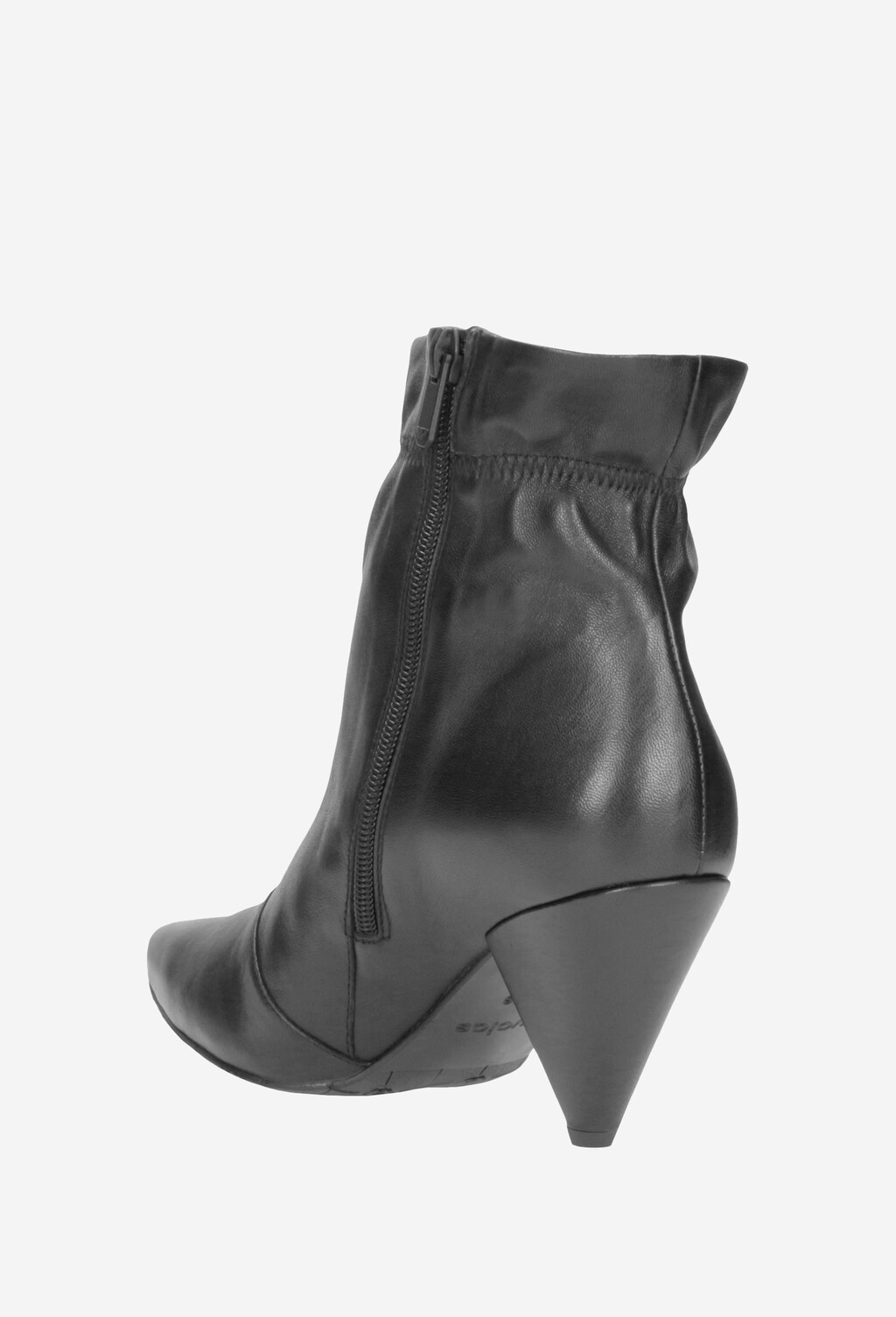 Czarne damskie botki 8645-51 Widok 4