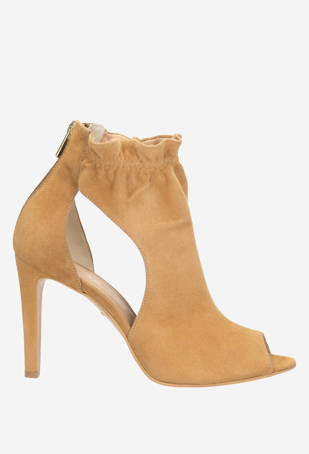 Brązowe botki damskie 8559-63 Widok 2