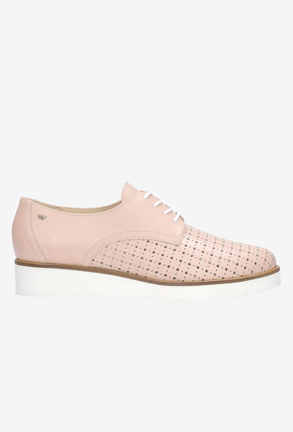 Różowe damskie półbuty 9464-54 Widok 2