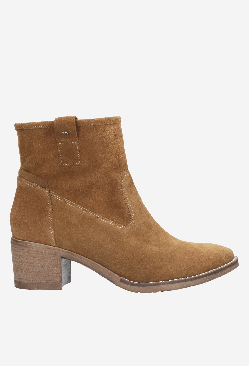 Brązowe botki damskie 9523-63 Widok 2