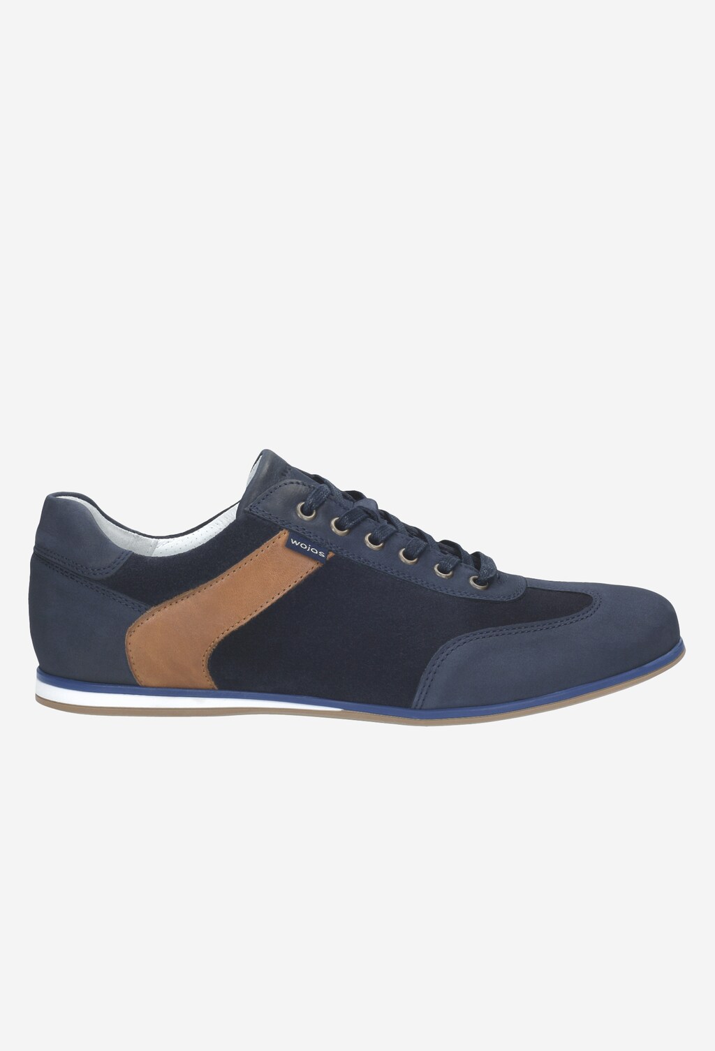 Sportowe granatowe półbuty męskie 9015-86 Widok 1
