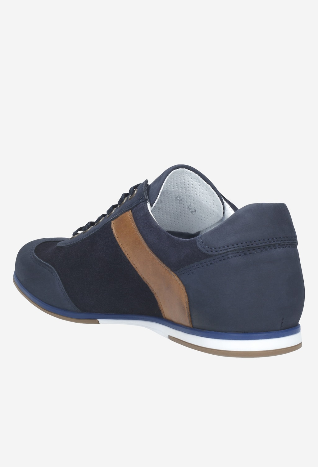 Sportowe granatowe półbuty męskie 9015-86 Widok 3