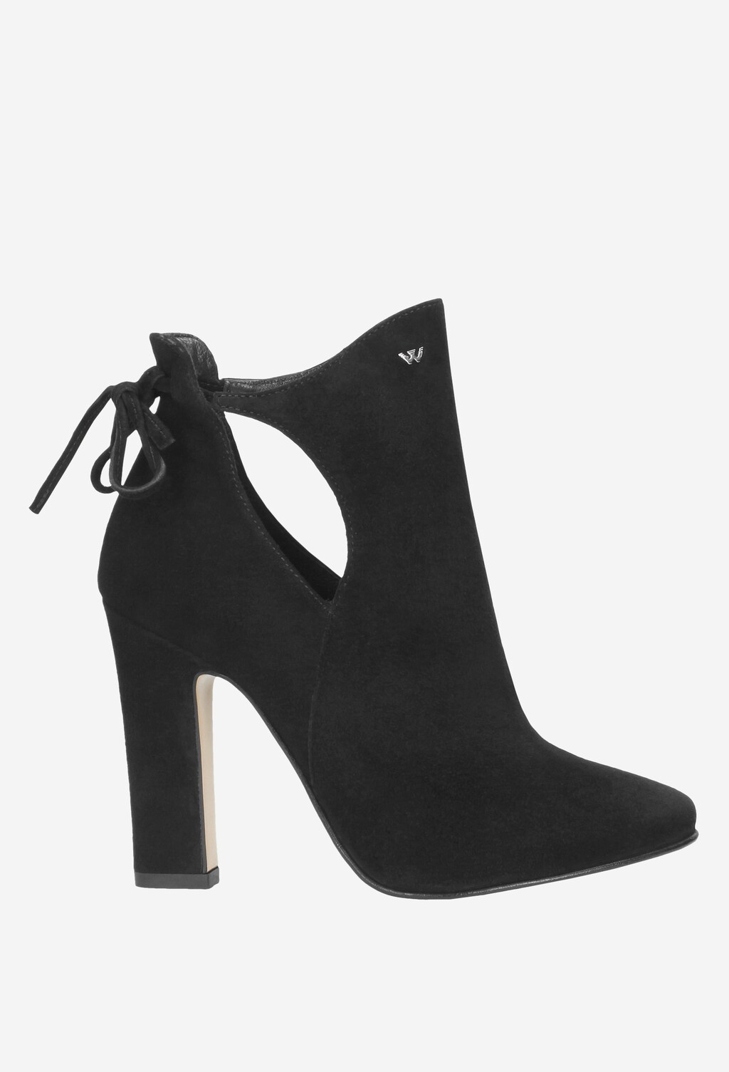 Czarne damskie botki 8561-61 Widok 2