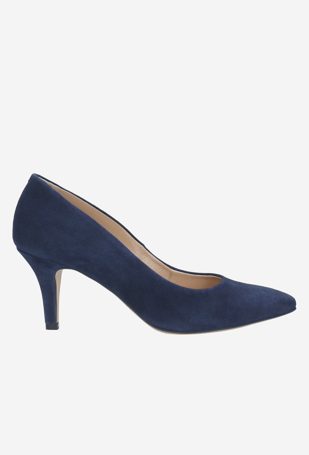 Granatowe czółenka damskie 8392-66 Widok 2