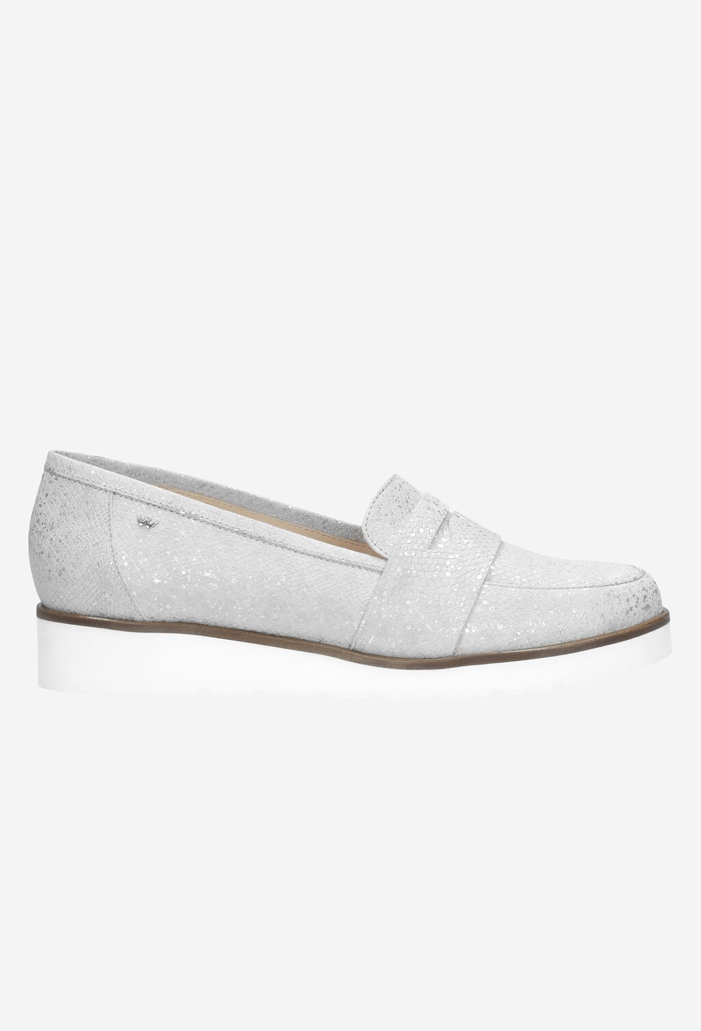 Srebrne mokasyny damskie 9467-69 Widok 2