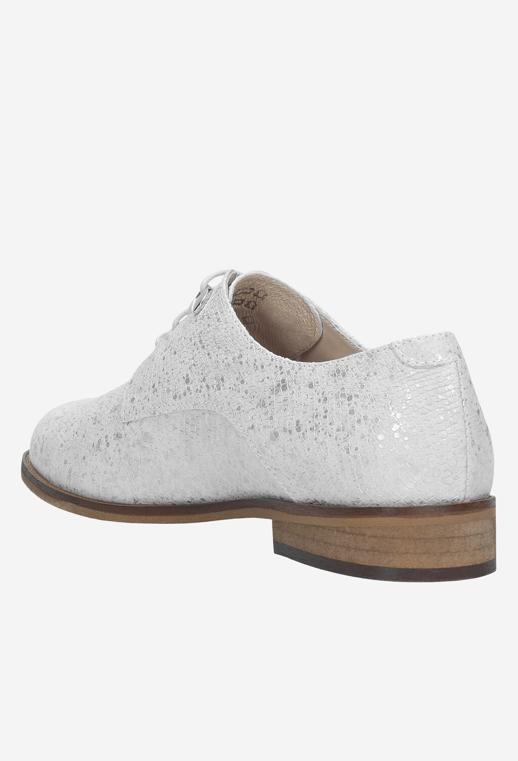 Sznurowane damskie półbuty 9468-60 Widok 4