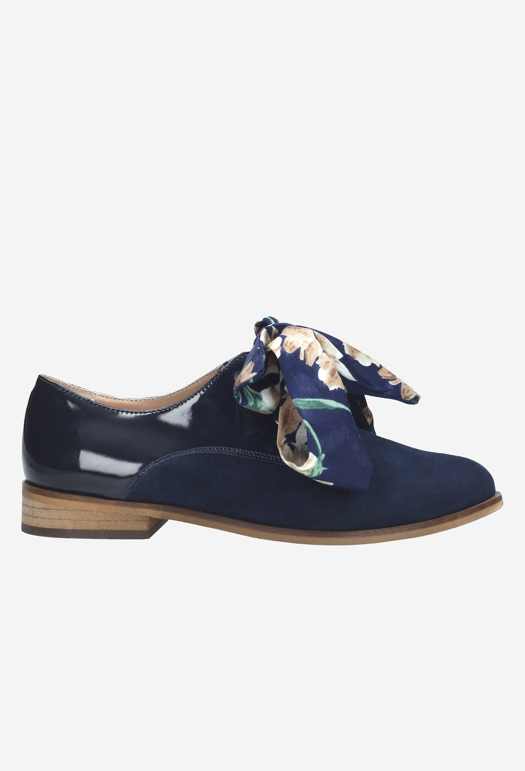 Granatowe półbuty damskie 9405-76 Widok 2