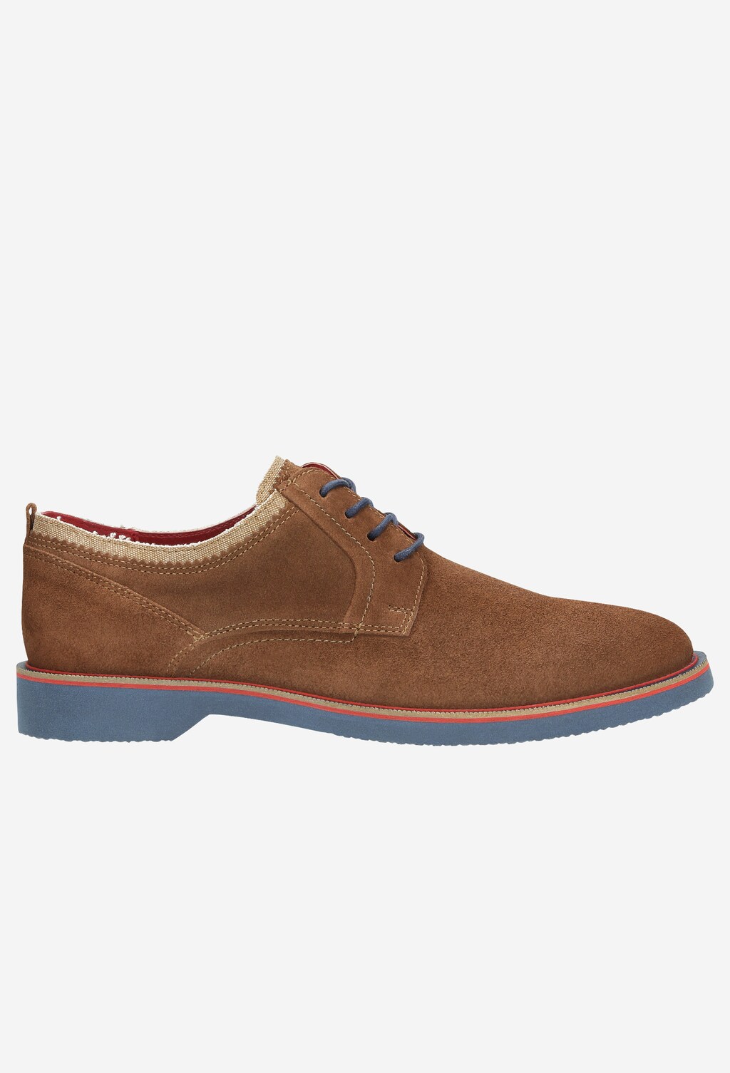 Brązowe półbuty męskie 9008-63 Widok 2