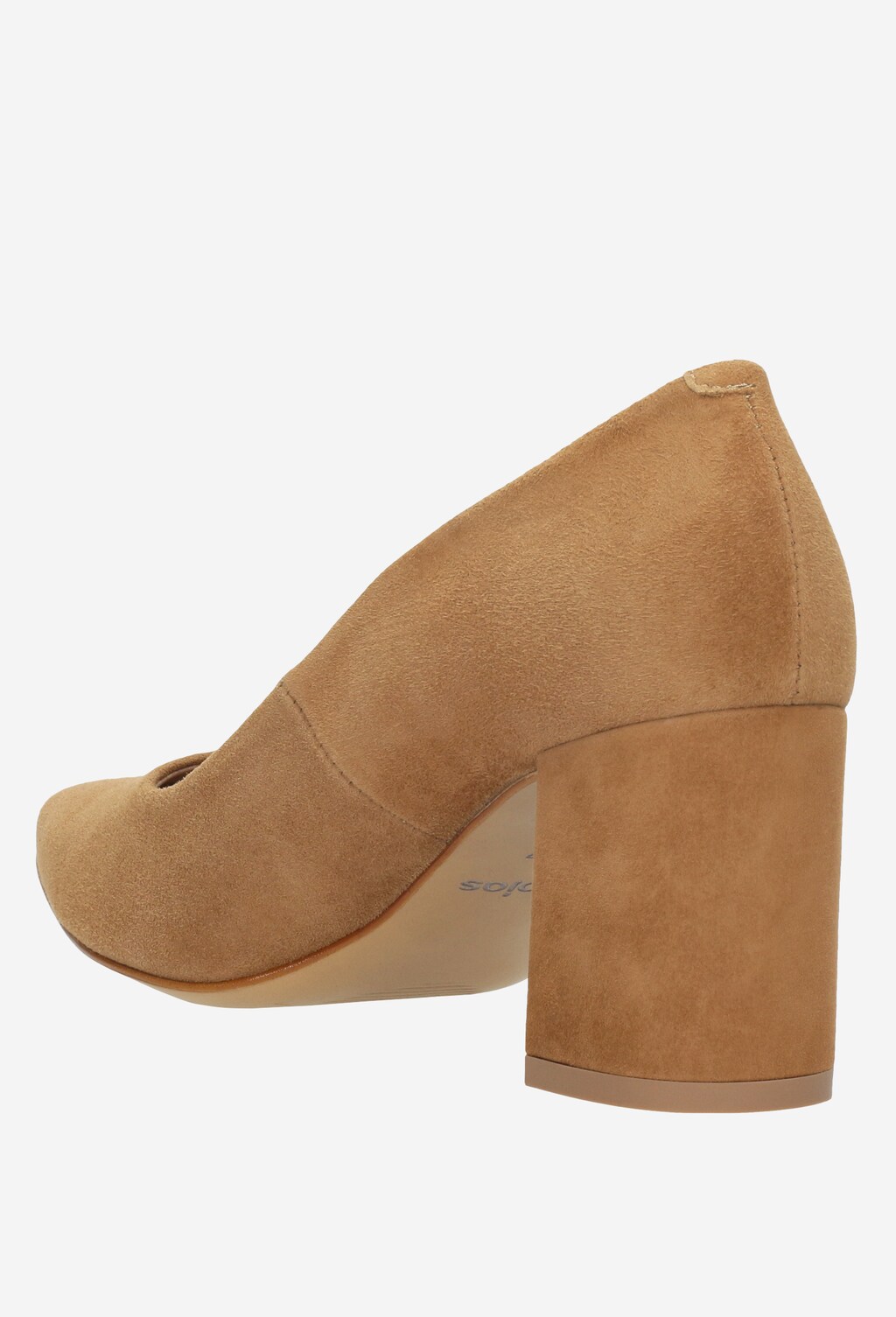 Jasnobrązowe człóenka damskie 9269-63 Widok 4