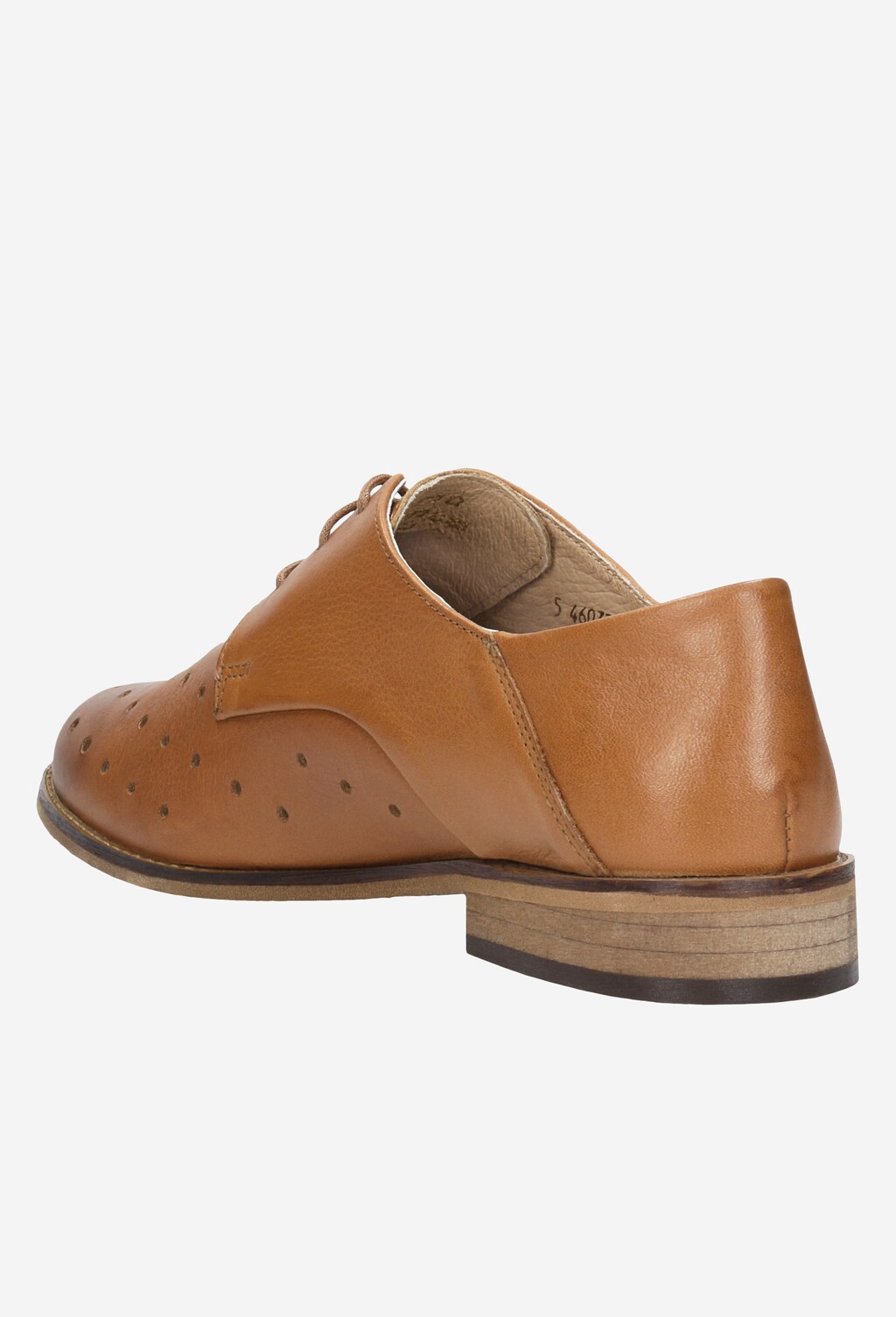 Sznurowane damskie półbuty 46032-53 Widok 4