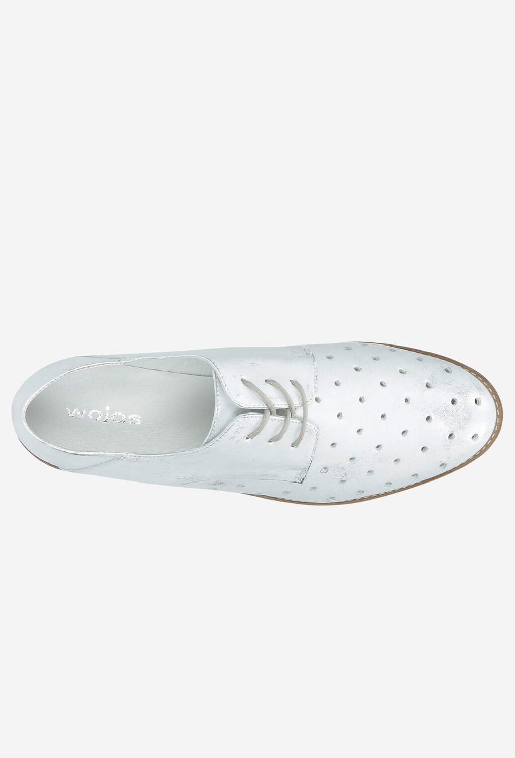 Sznurowane damskie półbuty 9496-59 Widok 5