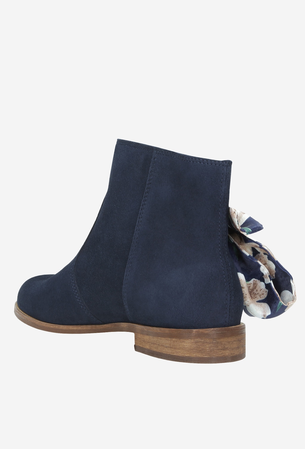 Granatowe damskie botki 9501-66 Widok 4