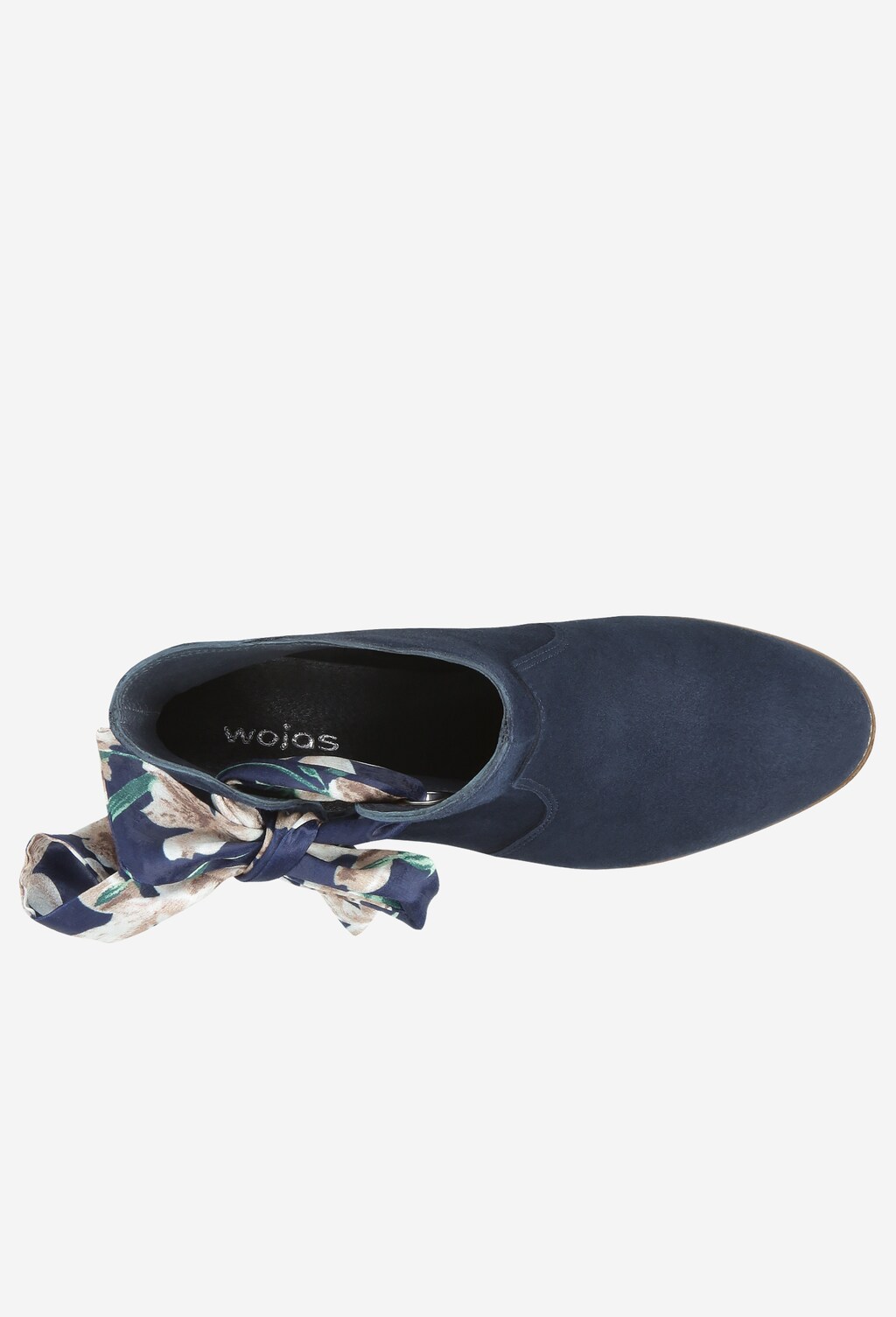 Granatowe damskie botki 9501-66 Widok 5