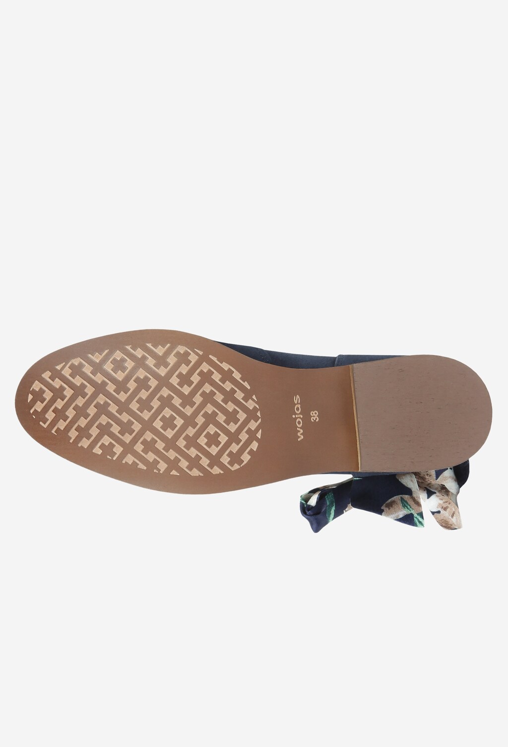 Granatowe damskie botki 9501-66 Widok 6