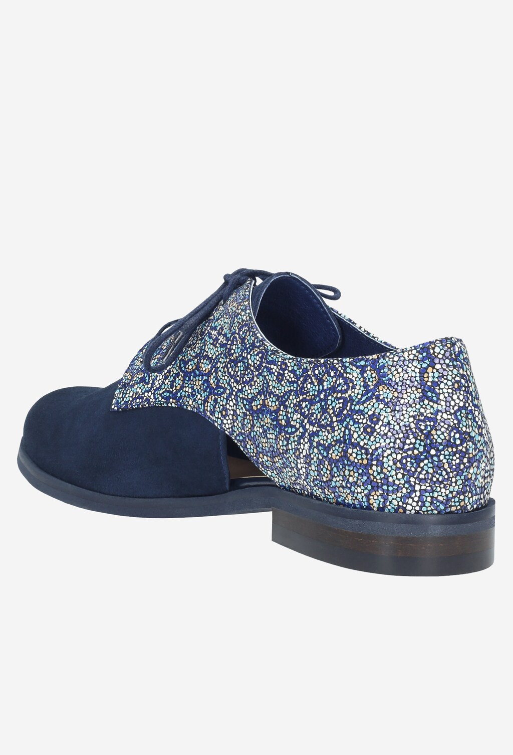 Sznurowane damskie półbuty 9466-76 Widok 3