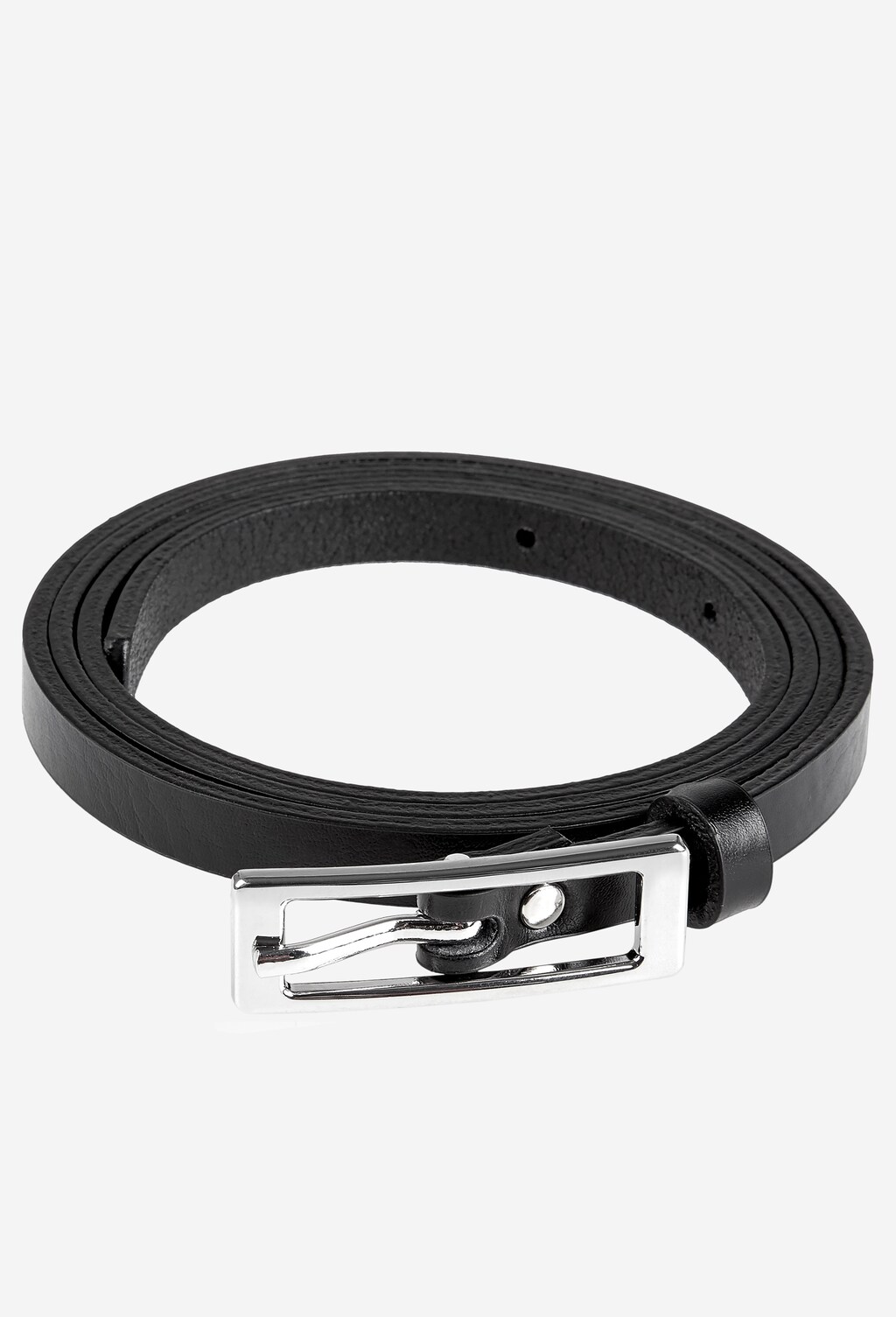 Czarny pasek damski 9962-51 Widok 5