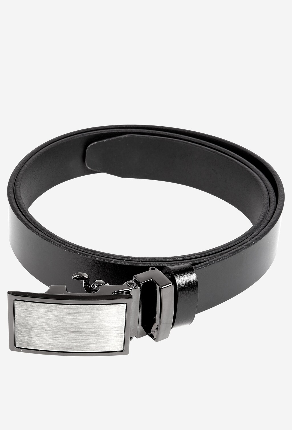 Czarny pasek męski 9964-51 Widok 5