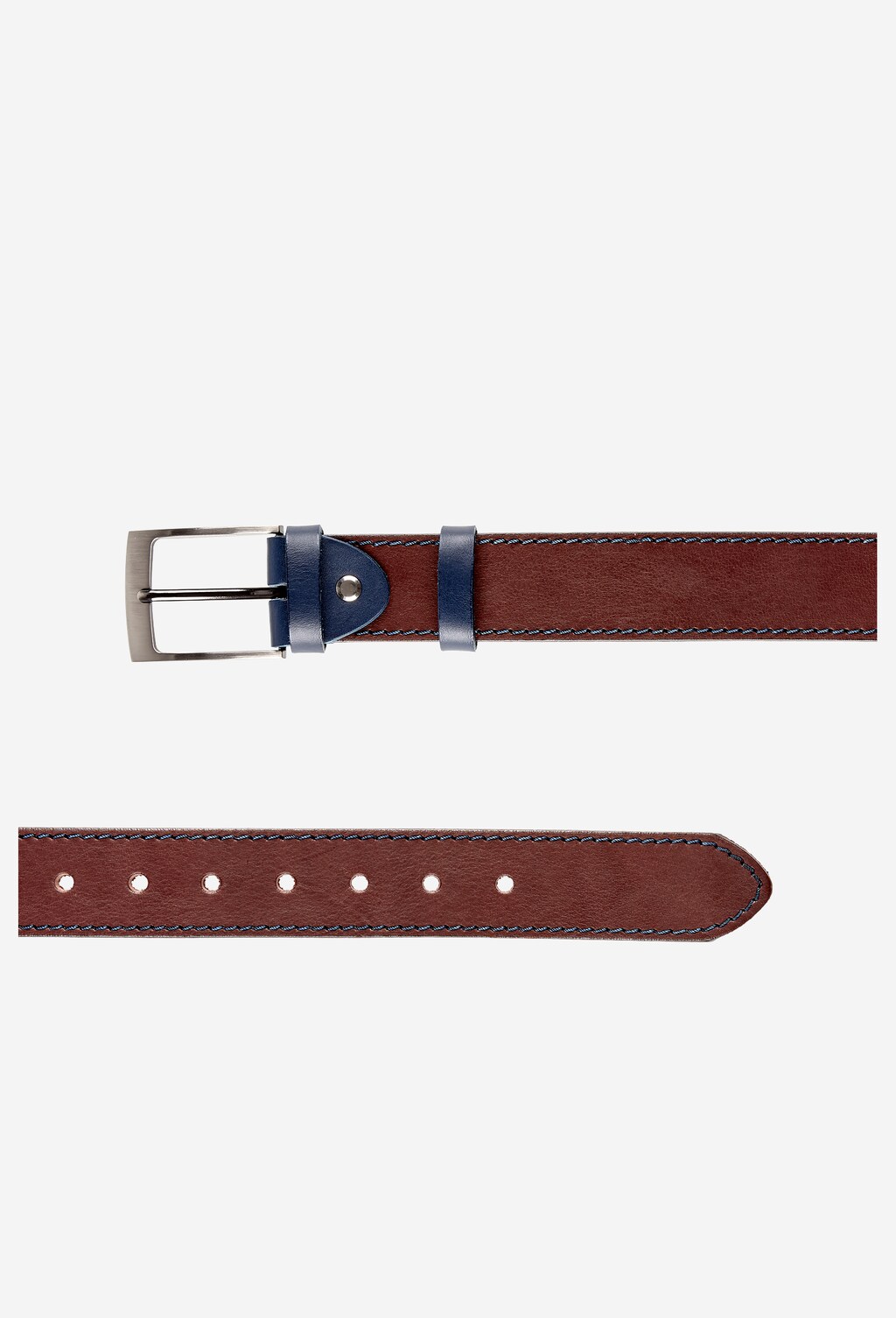 Brązowy pasek męski 9967-52 Widok 4