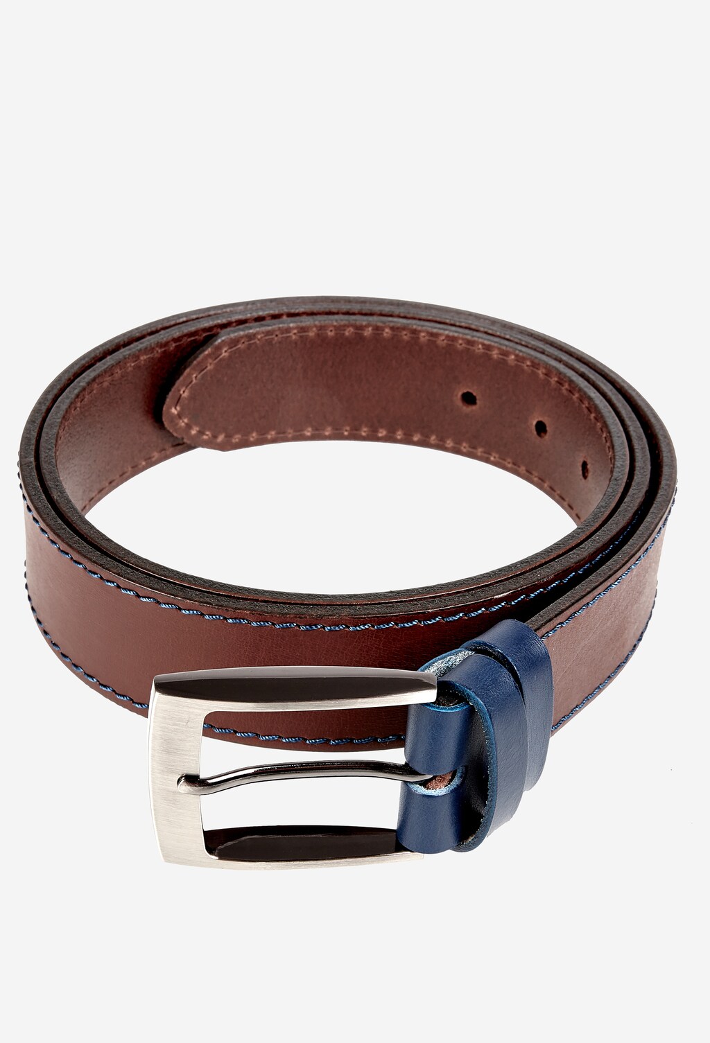 Brązowy pasek męski 9967-52 Widok 5