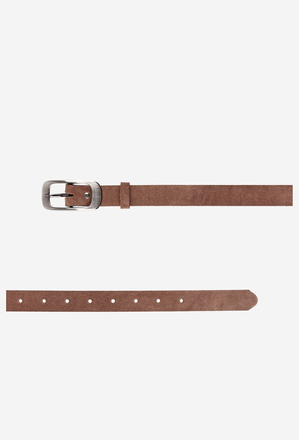 Brązowy pasek damski 9960-62 Widok 3