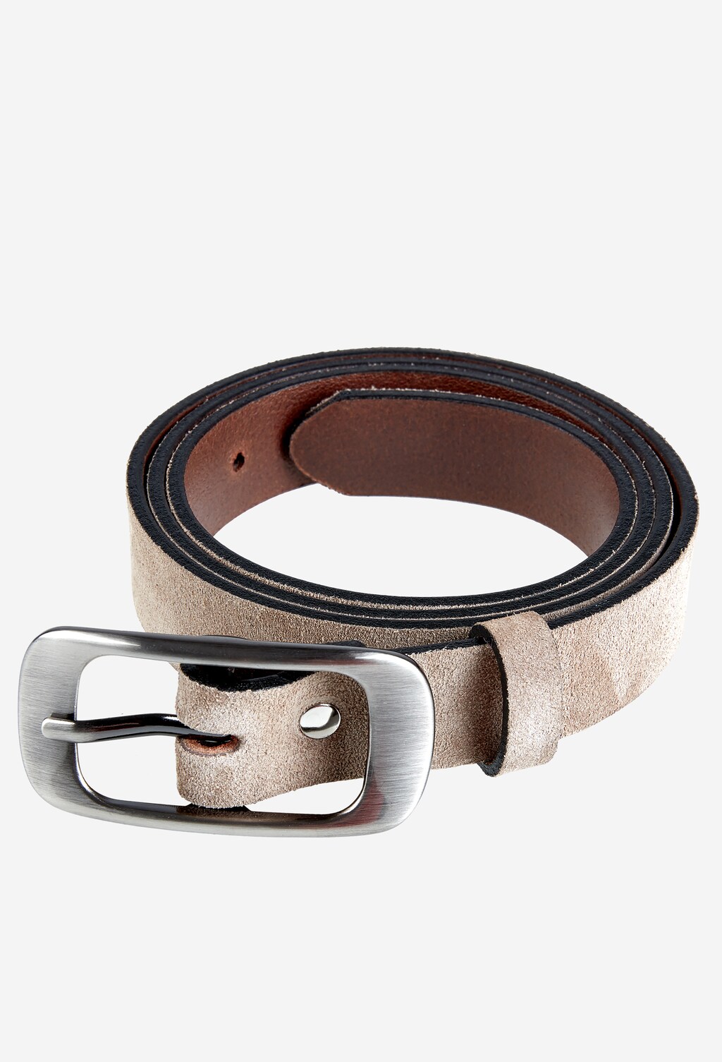 Beżowy pasek damski 9960-64 Widok 5