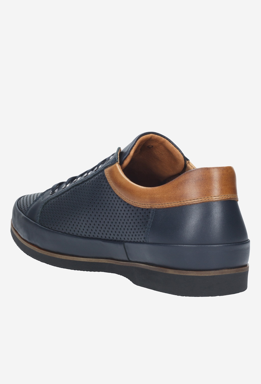 Granatowe męskie buty 9047-56 Widok 3