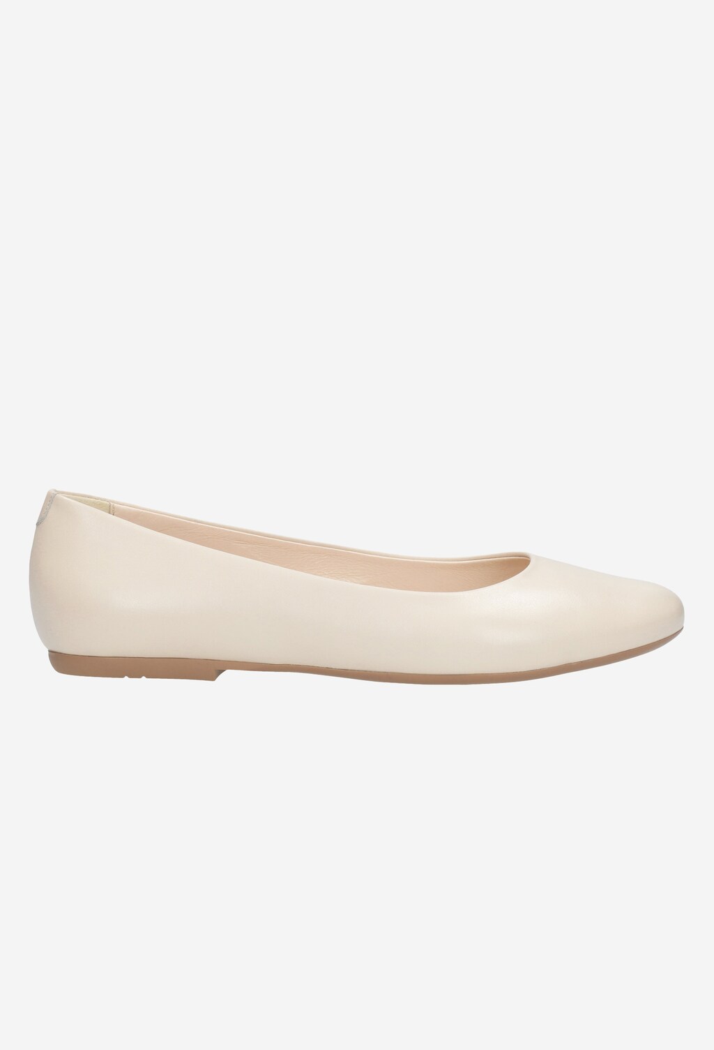 Beżowe baleriny damskie 44008-54 Widok 1