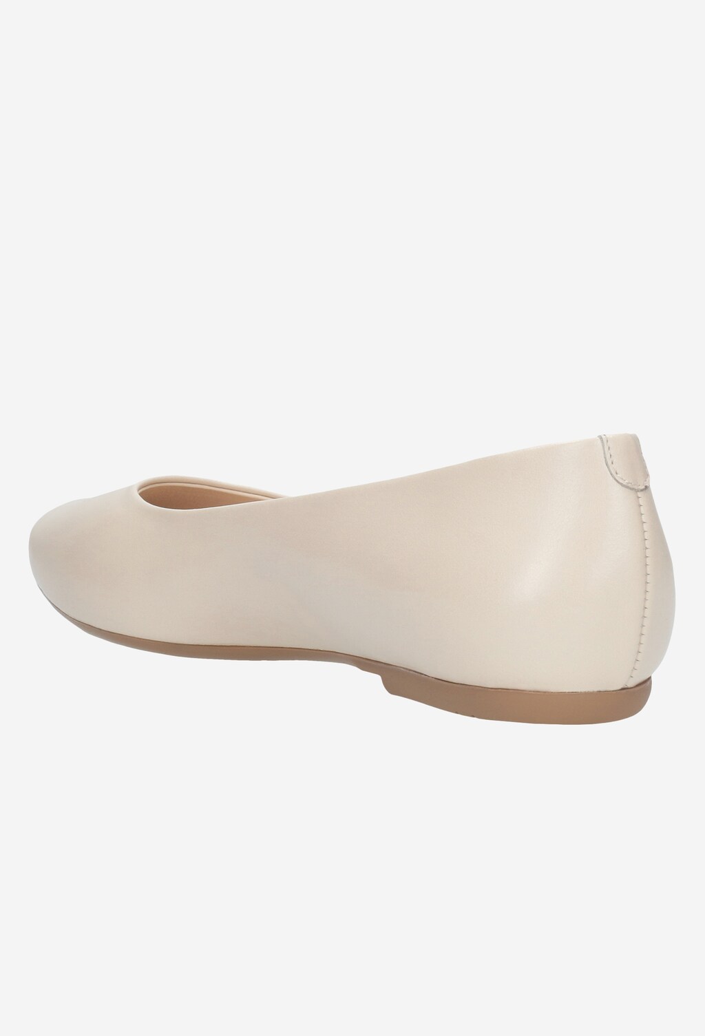 Beżowe baleriny damskie 44008-54 Widok 3