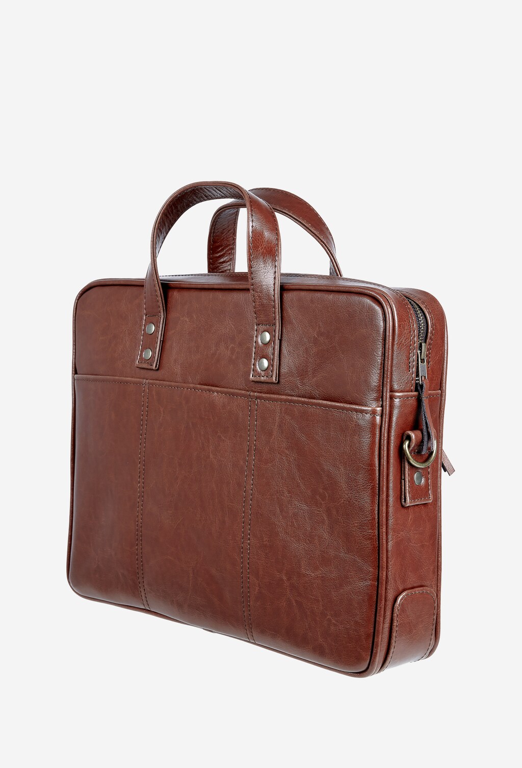Brązowa torba męska 9810-53 Widok 3