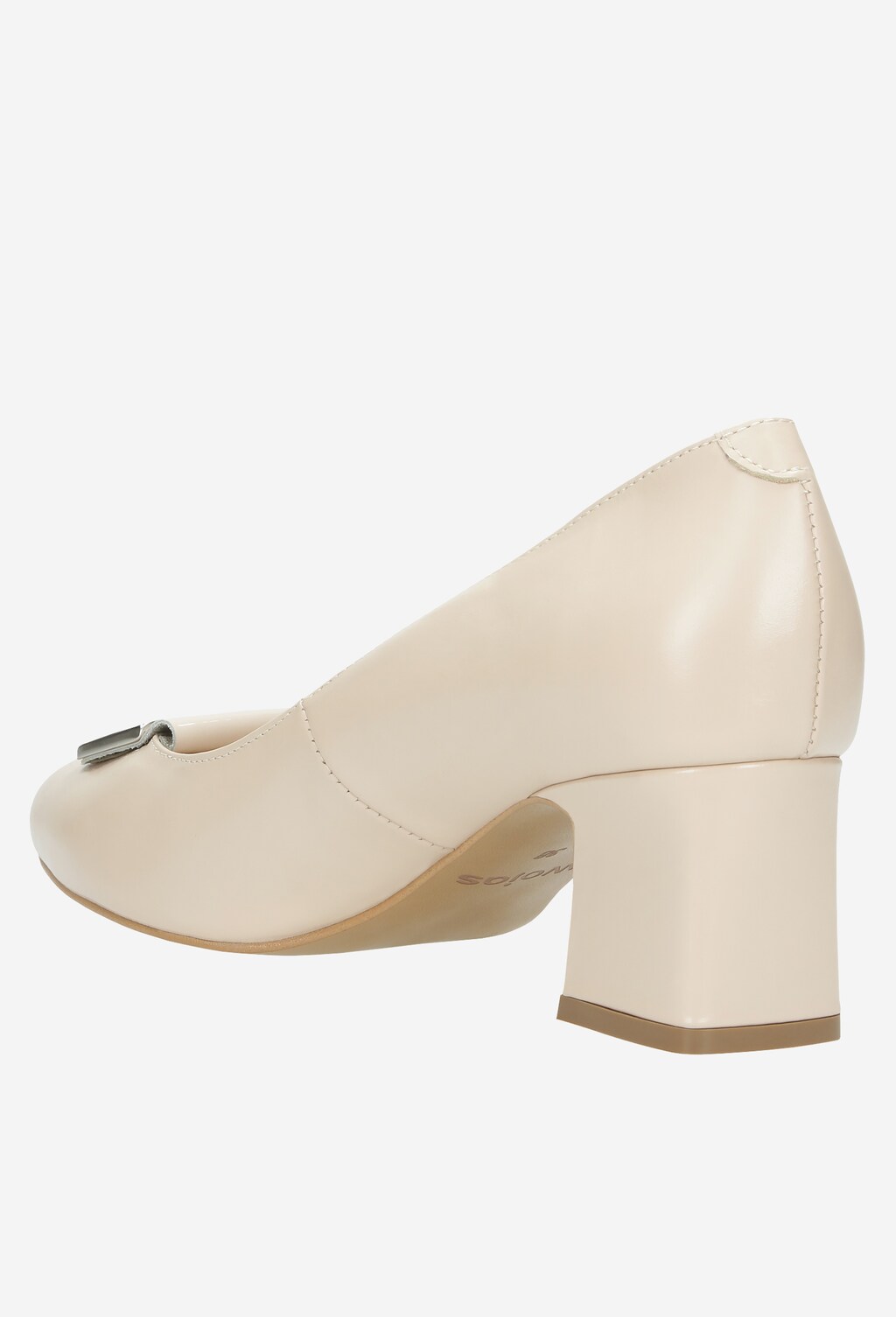 Beżowe czółenka 9262-74 Widok 3