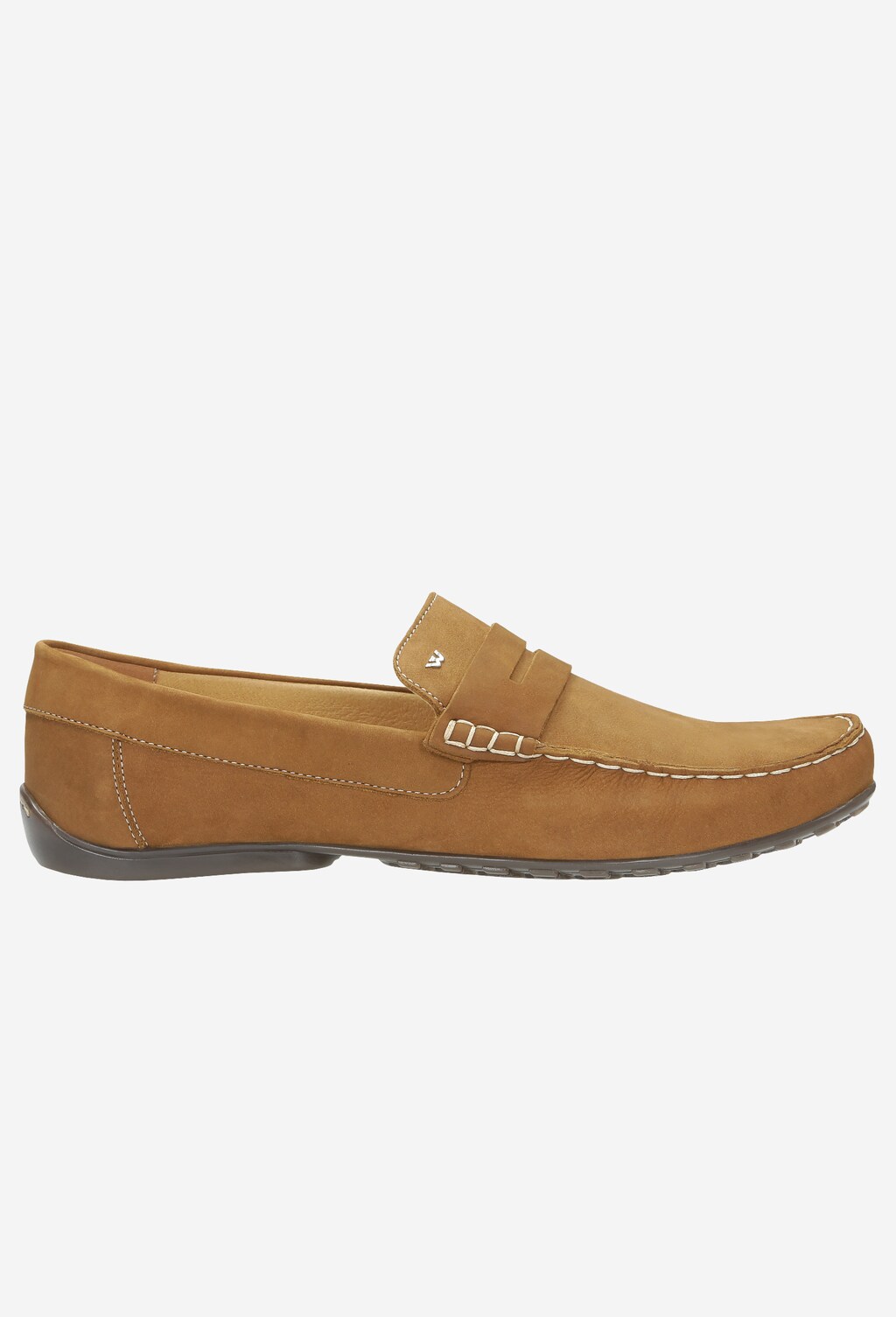 Brązowe półbuty męskie 9054-23 Widok 1