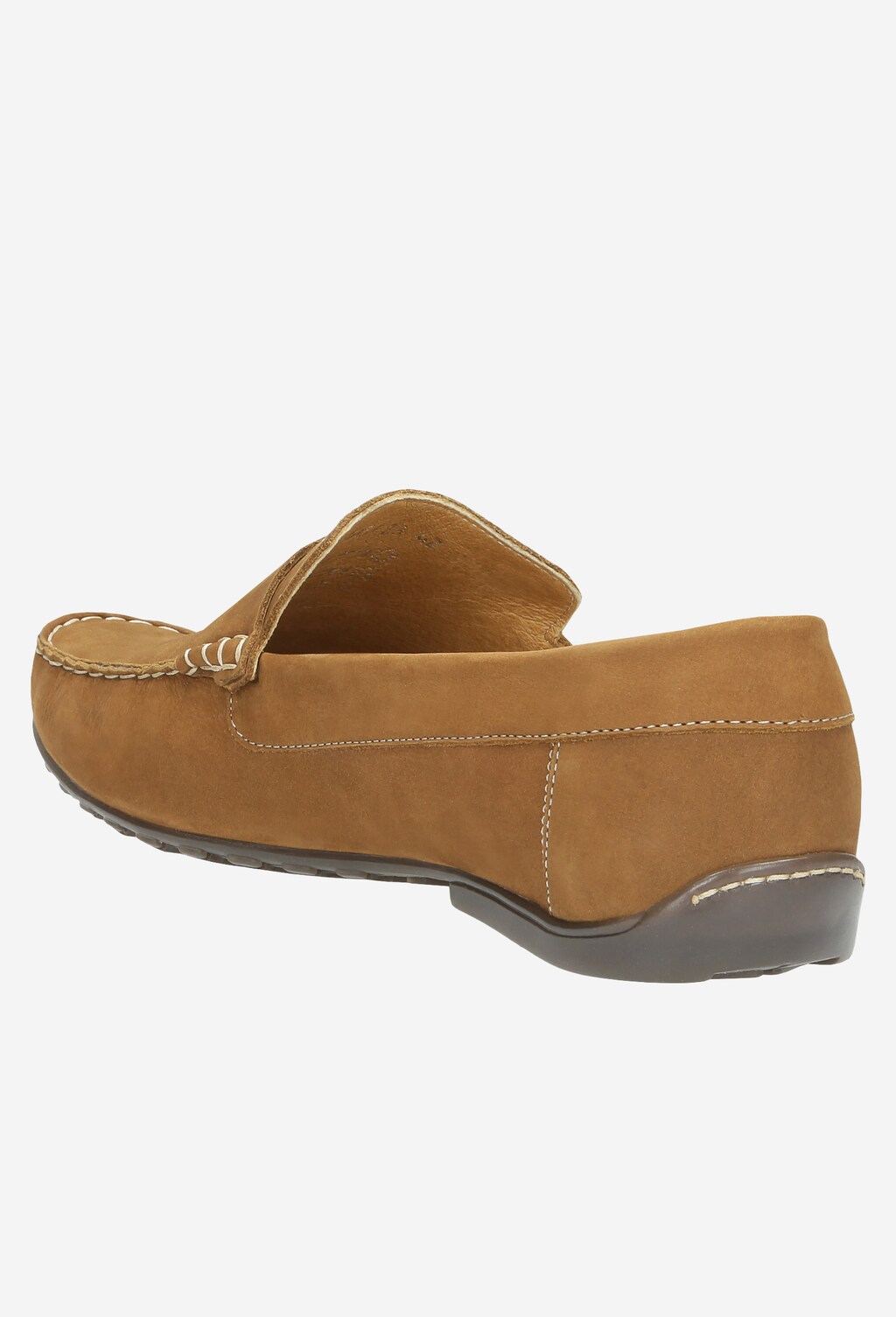 Brązowe półbuty męskie 9054-23 Widok 3