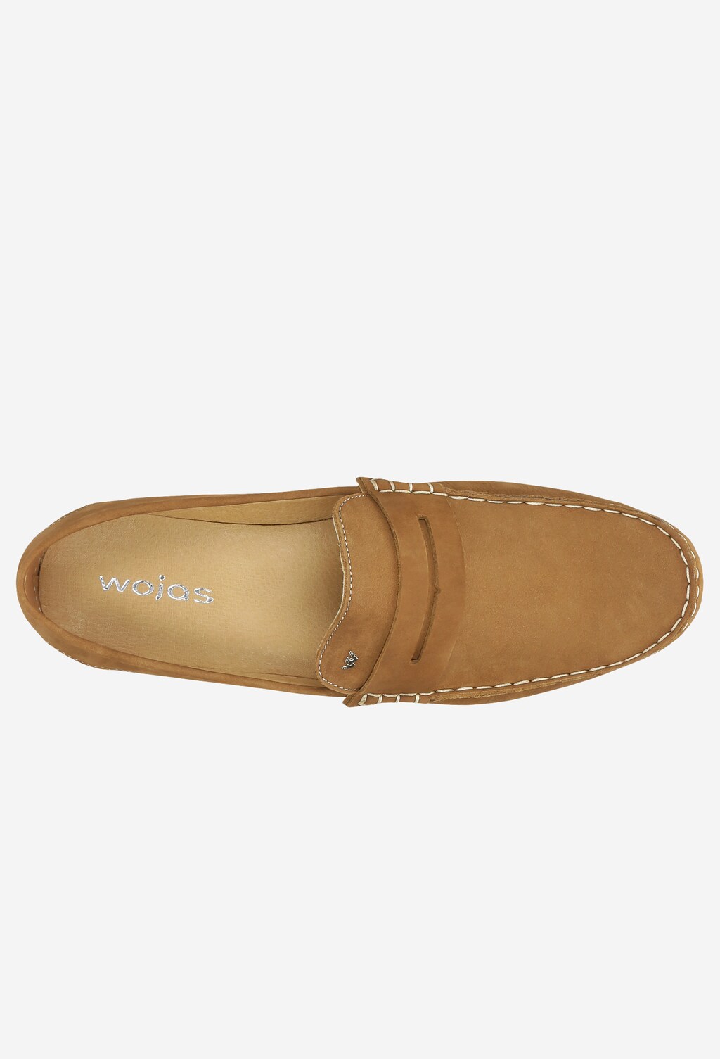 Brązowe półbuty męskie 9054-23 Widok 4