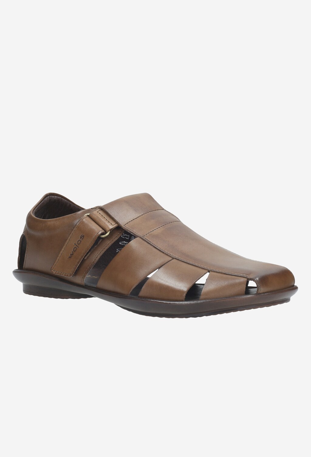 Brązowe sandały męskie 9242-52 Widok 2