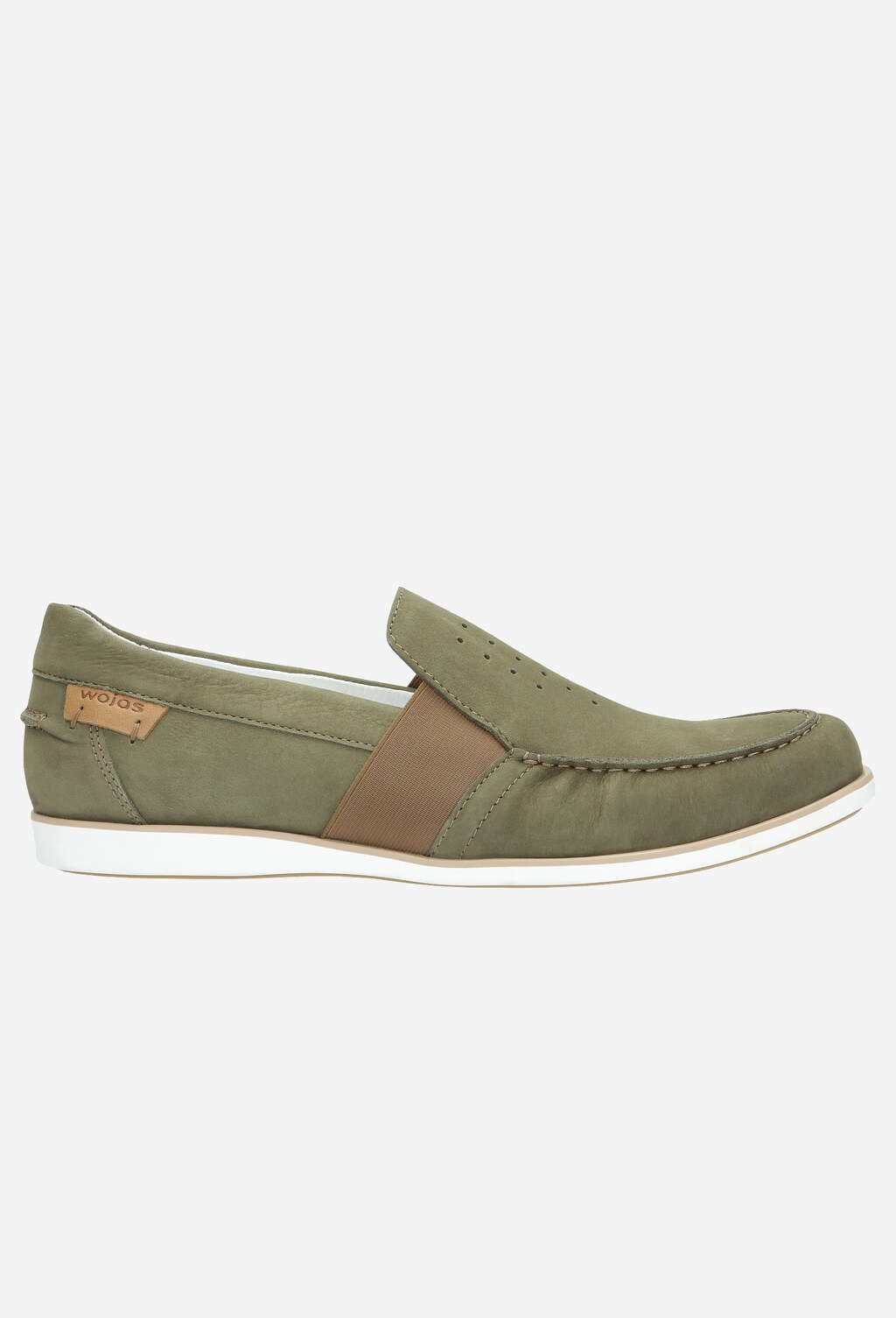 Zielone półbuty męskie 9041-77 Widok 2