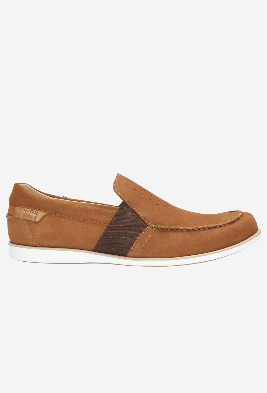 Jasnobrązowe półbuty męskie 9041-73 Widok 1