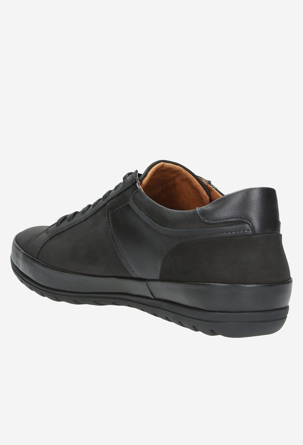 Czarne półbuty męskie 9046-71 Widok 4