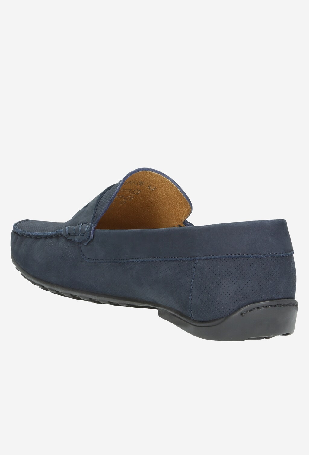 Granatowe półbuty męskie 9055-26 Widok 3