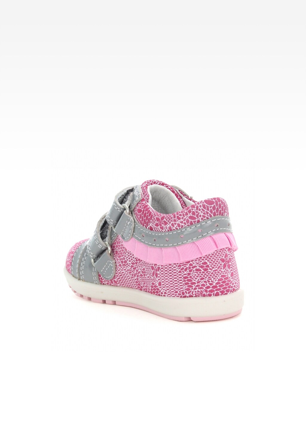 Mini first steps BARTEK W-11733-5/V14, dla dziewcząt, różowo-szary Widok 5