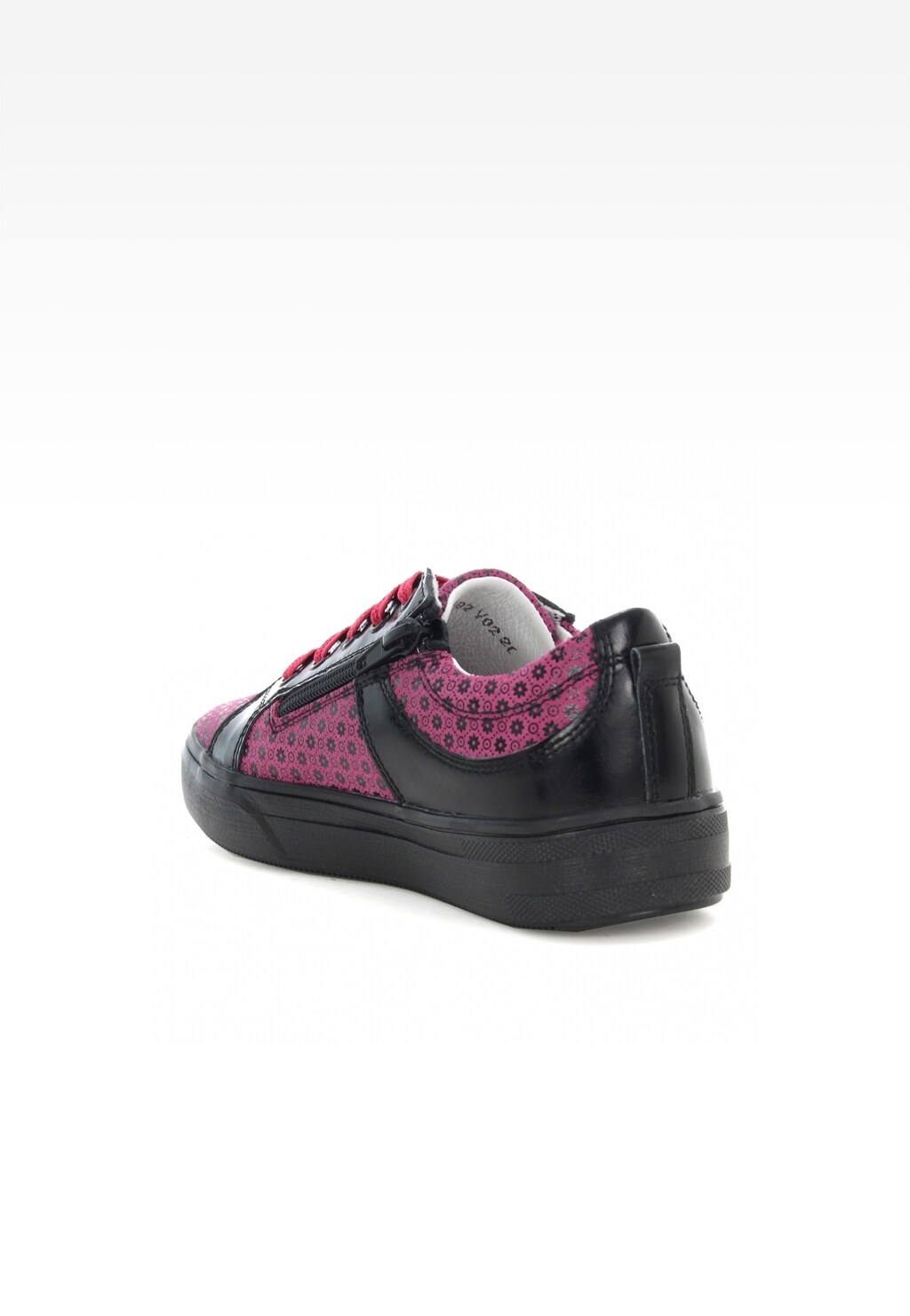 Półbuty BARTEK T-58992/V02, dla dziewcząt, czarno-różowy Widok 5