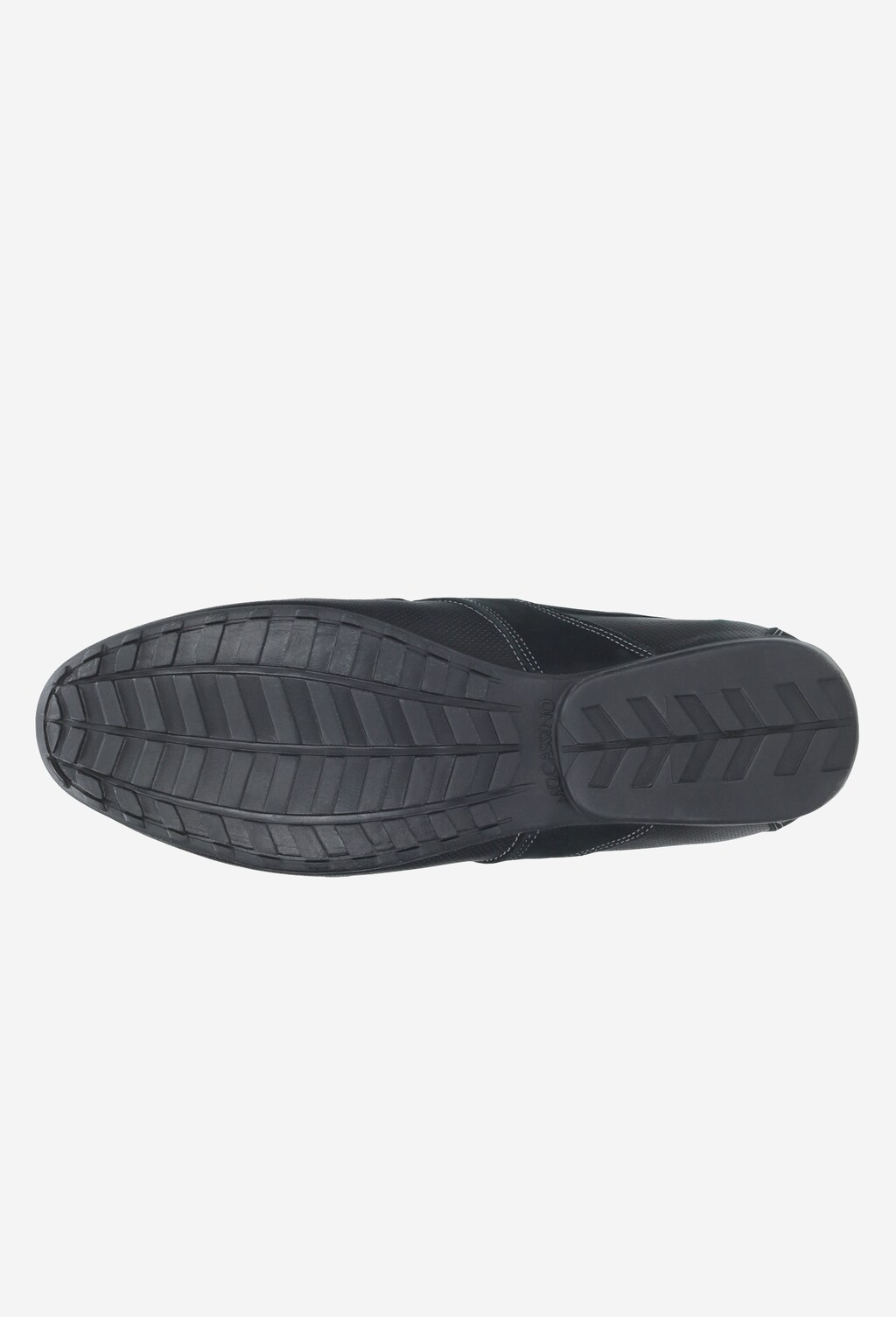 Czarne półbuty męskie 8050-51 Widok 5