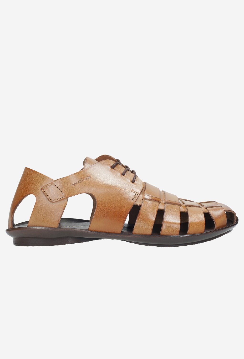 Jasnobrązowe sandały męskie 8303-53 Widok 1