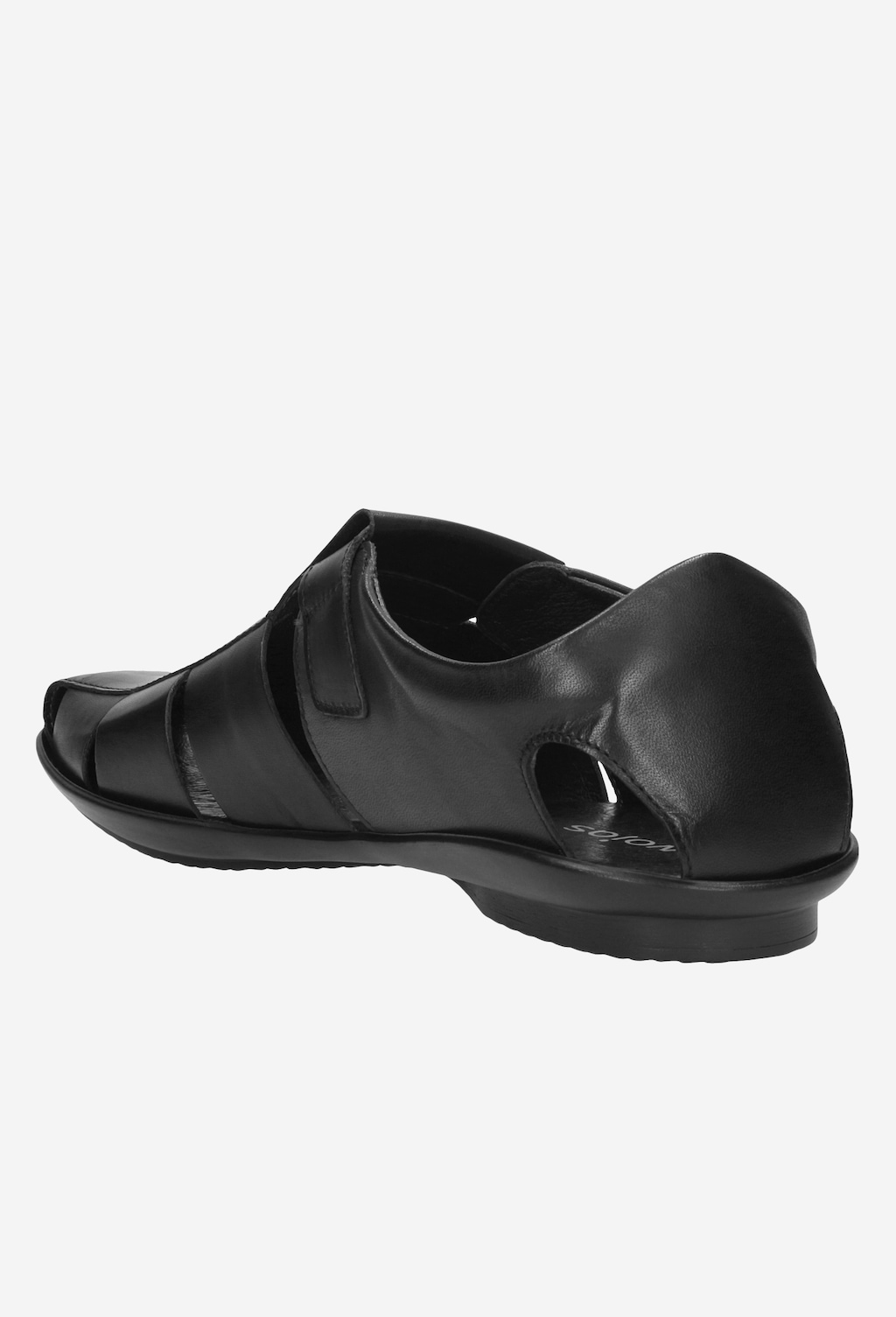 Czarne sandały męskie 9242-51 Widok 4